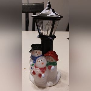 Snowmen Christmas Carolers nightlight.
